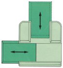 シルバーデータースタンド底面図